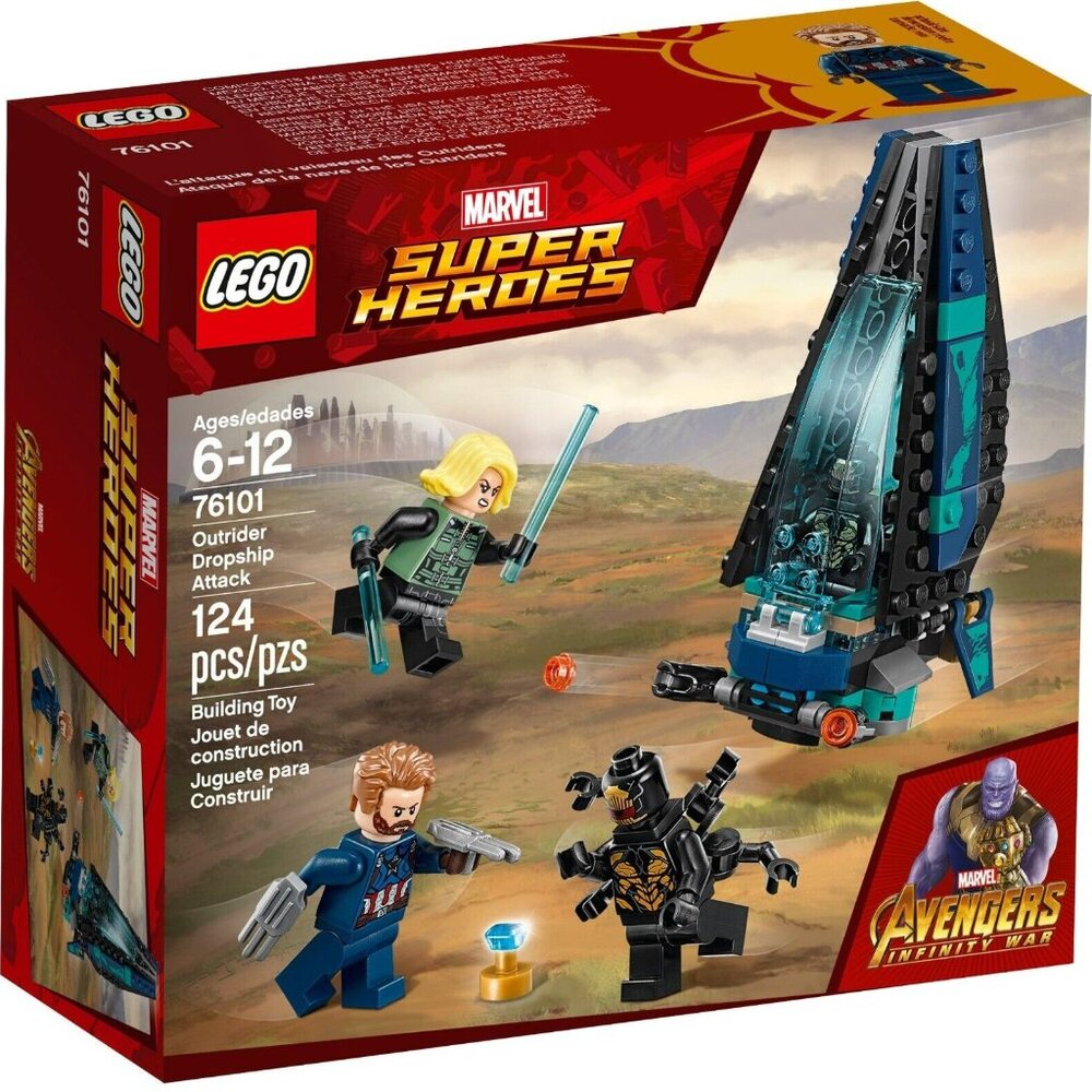 LEGO 76101 Marvel‎ 124 pcs